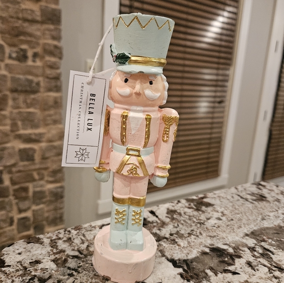 Bella Lux Nutcracker Candle 8" Pastel - Picture 2 of 4